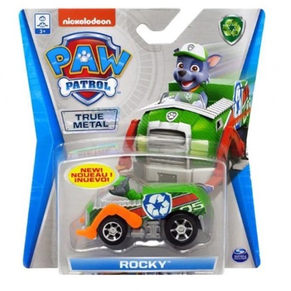 Mini Veículo Patrulha Canina Die Cast Resgate Extremo Rocky - Sunny