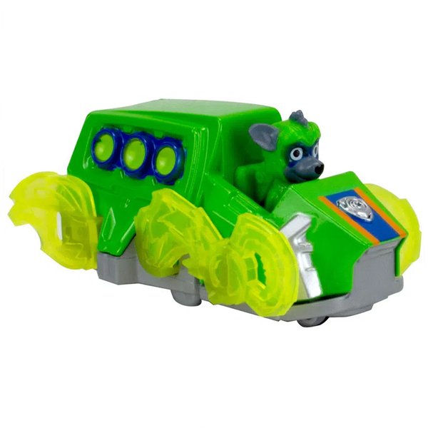 Mini Veículo Patrulha Canina Die Cast Resgate Extremo Charged Up Rocky - Sunny