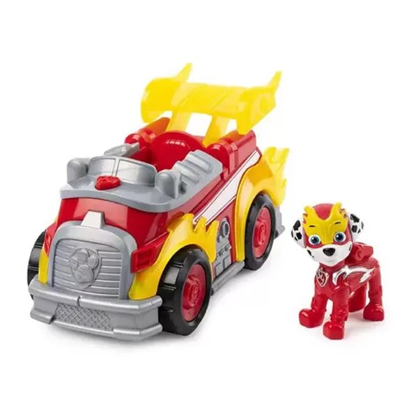 Veículo Deluxe Patrulha Canina Mighty Pups Super Paws Marshall - Sunny