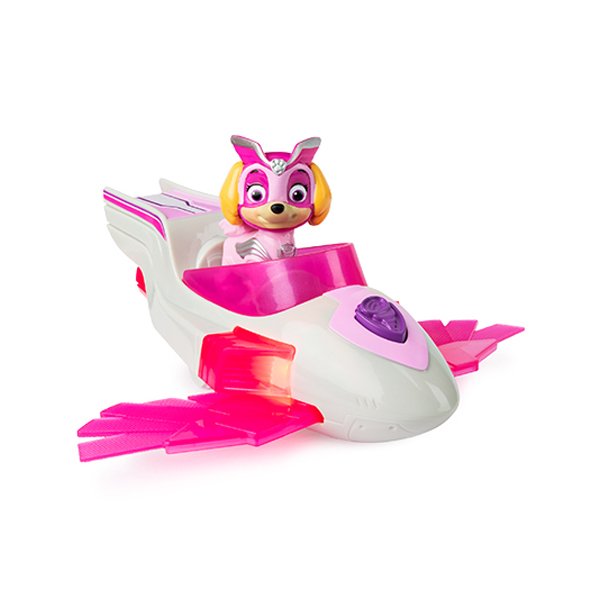 Veículo Deluxe Patrulha Canina Mighty Pups Super Paws Skye - Sunny