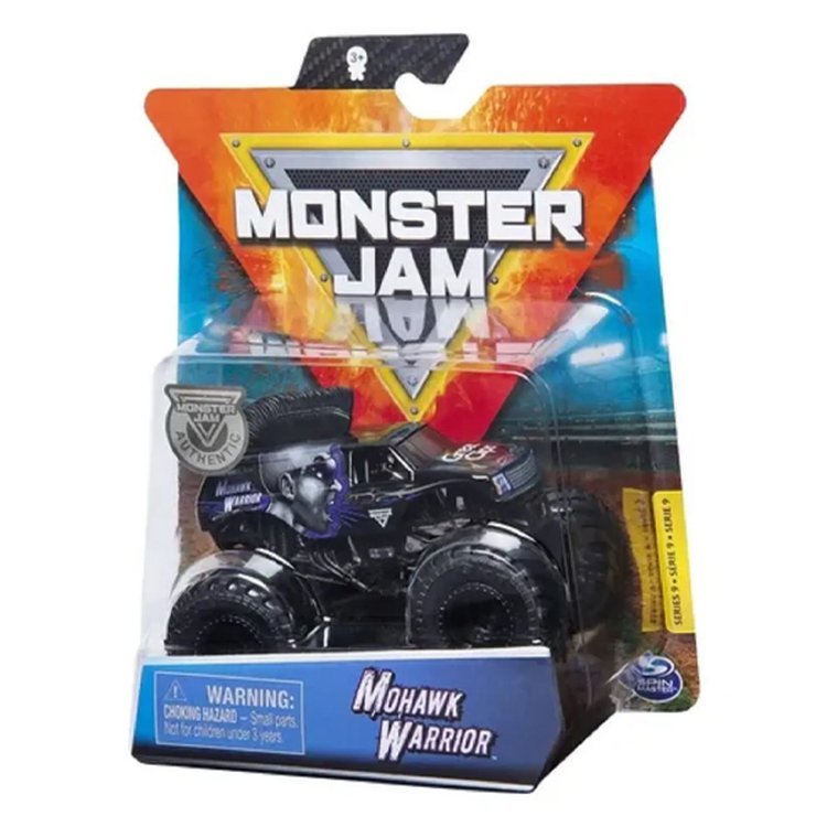 Monster Jam 1:64 1 Carro Mohawk Warrior - Sunny