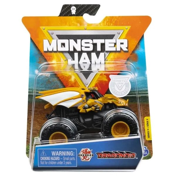 Monster Jam 1:64 1 Carro Bakugan Dragonoid - Sunny