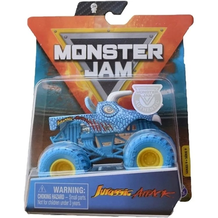 Monster Jam 1:64 1 Carro Jurassic Attack - Sunny