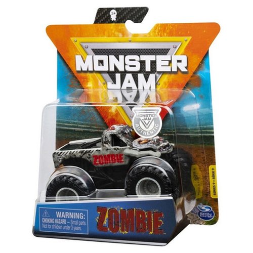 Monster Jam 1:64 1 Carro Zombie Preto - Sunny