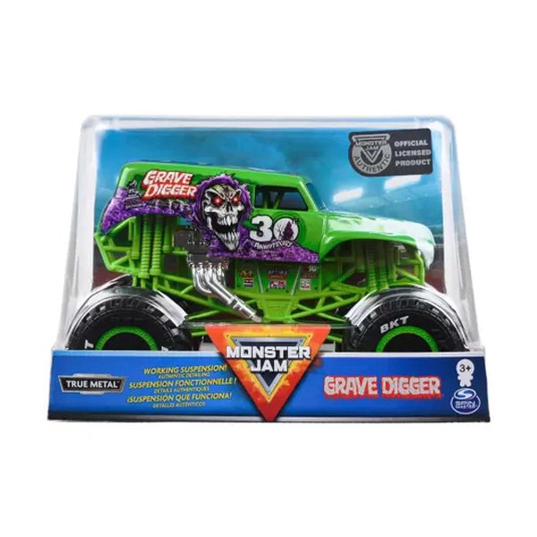 Monster Jam 1:24 Die Cast Grave Digger - Sunny