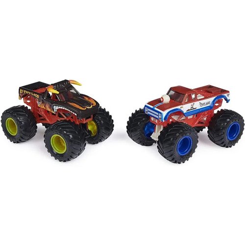 Monster Jam 1:64 2 Carros El Toro Loco VS Cyclops - Sunny