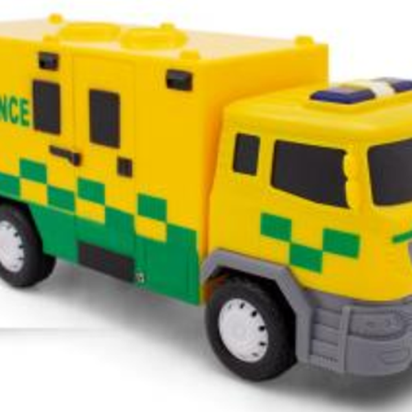 Veículo com Som e Luz Ambulância - Toyng