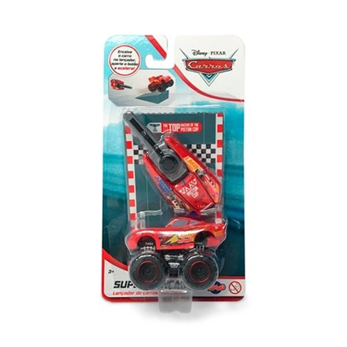 Brinquedo Relâmpago Mcqueen Lançador Carros Pixar Infantil