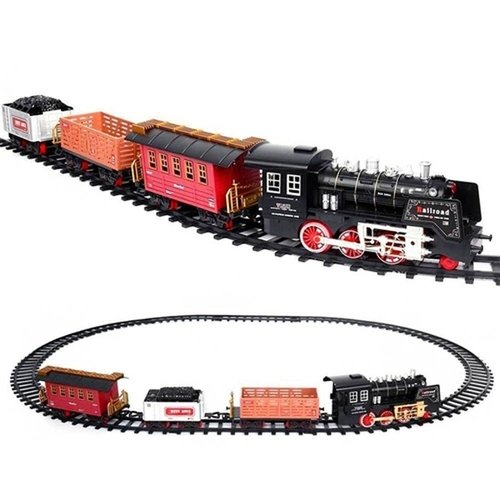 Trem Expresso Brinquedo Criança Ferrorama 13 Peças Oferta