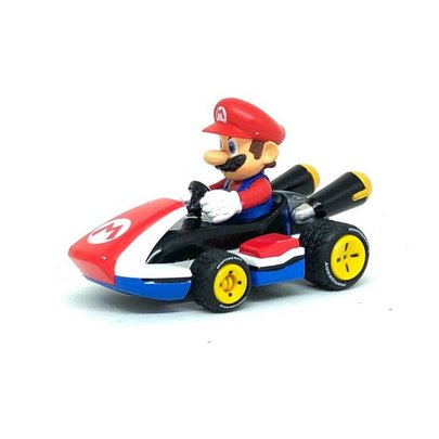 Miniatura Carrinho Mario Kart Fricção 1:43 Mario - Carrera