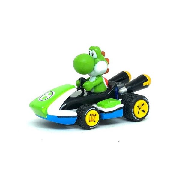 Miniatura Carrinho Mario Kart Fricção 1:43 Yoshi - Carrera