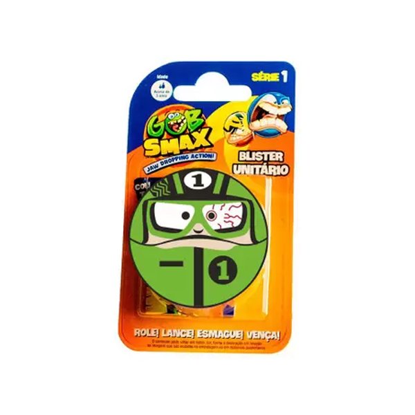 Figura Gobsmax Serie 1 Blister Unitário Skid Mark - Copag