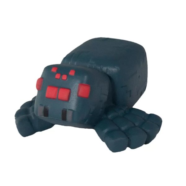 Miniatura Colecionável Minecraft Squishme Cave Spider - Copag