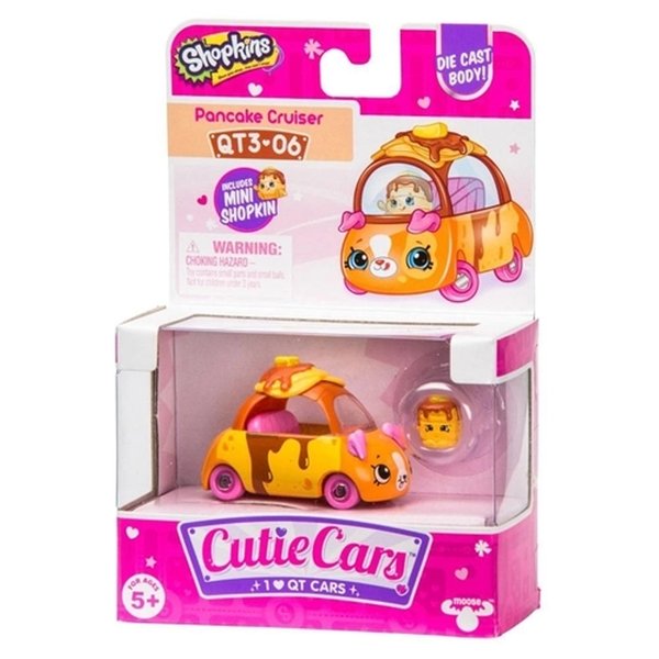 Carrinho Miniatura Shopkins Cutie Cars Panquecar - DTC
