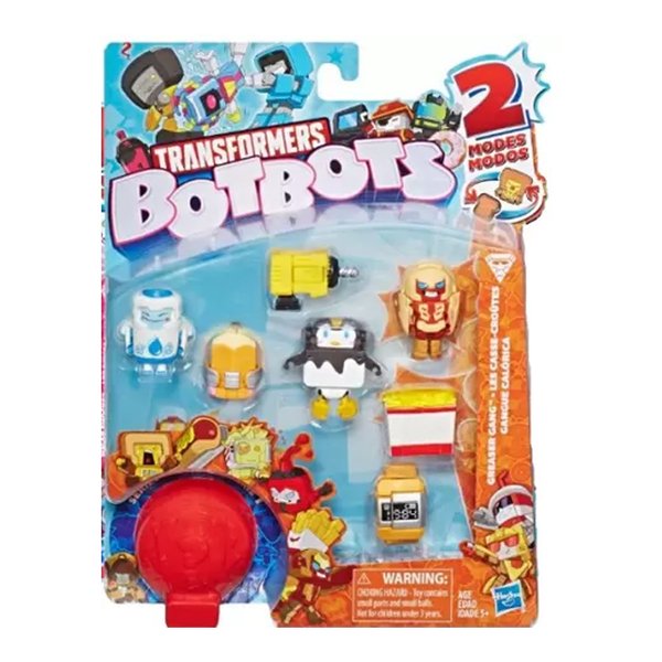 Figuras Colecionáveis Transformers BotBots Gangue Calórica - Hasbro
