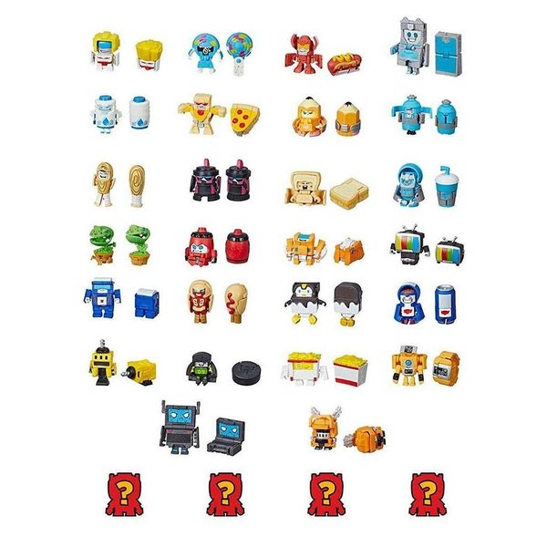 Figuras Colecionáveis Transformers BotBots Gangue Calórica - Hasbro