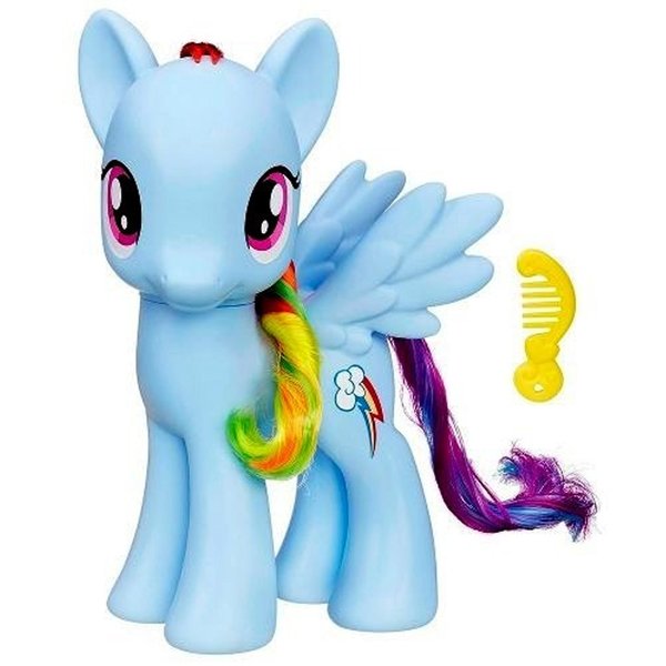 Figura My Little Pony Princesas 20cm Rainbow Dash - Hasbro
