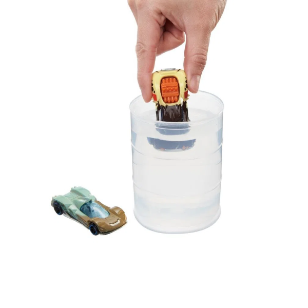 Hot Wheels Surpresa 2 Carrinhos em 1 Color Reveal - Mattel