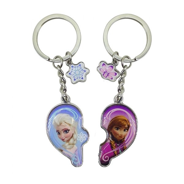 Chaveiro de Metal Frozen Coração - Taimes