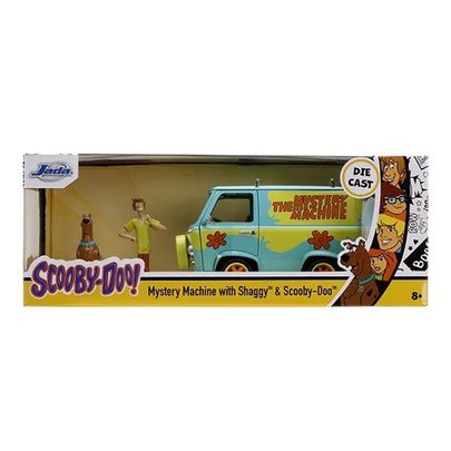 Miniatura Van Mystery Machine c Boneco ScoobyeSalsicha-Jada