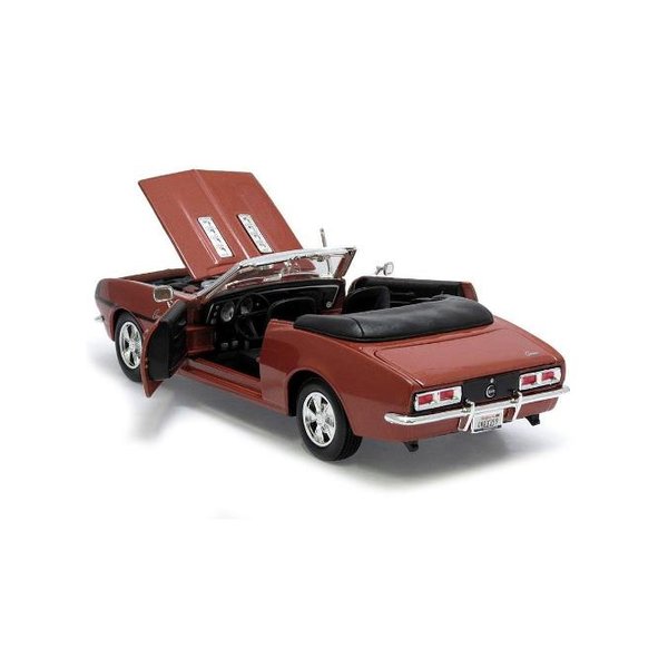 Miniatura Chevrolet Camaro SS 396 Conversível 1968 1:24 - Maisto