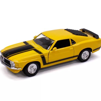 Miniatura Ford Mustang Boss 302 1970 1:24 - Maisto