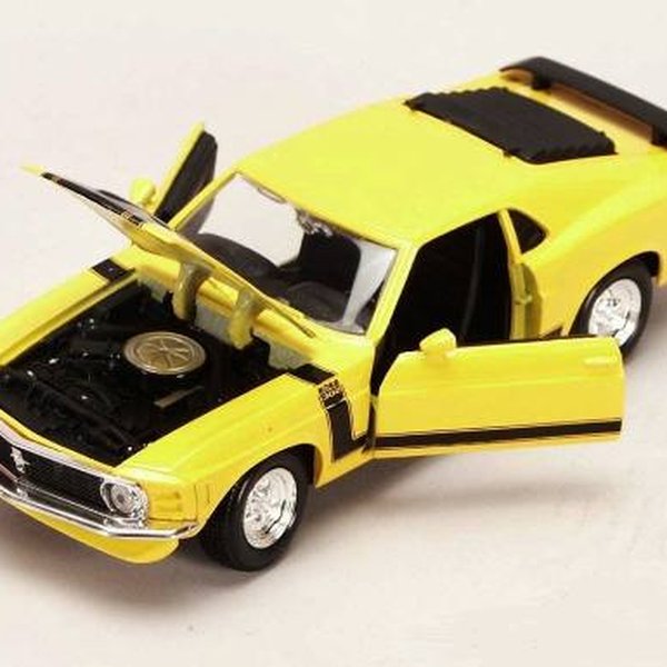 Miniatura Ford Mustang Boss 302 1970 1:24 - Maisto