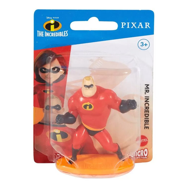 Mini Figura Colecionável Pixar Mr. Incredible - Mattel
