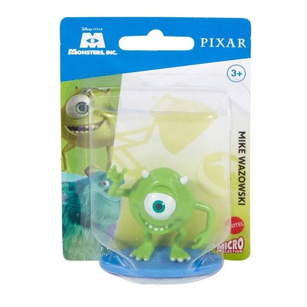 Mini Figura Colecionável Pixar Mike Wazowski - Mattel