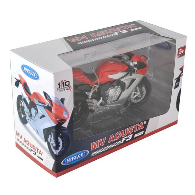 Miniatura Moto MV Agusta F3 800 1:10 - Welly
