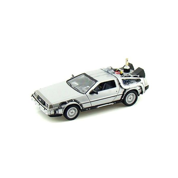 Miniatura Carro DeLorean Time Machine 'Back To The Future 2' 1:24 - Welly