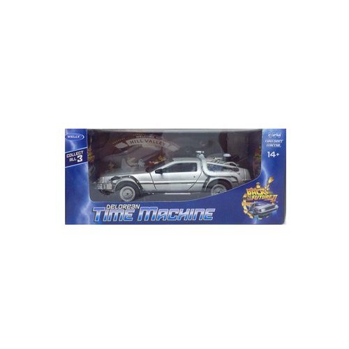Miniatura Carro DeLorean Time Machine 'Back To The Future 2' 1:24 - Welly