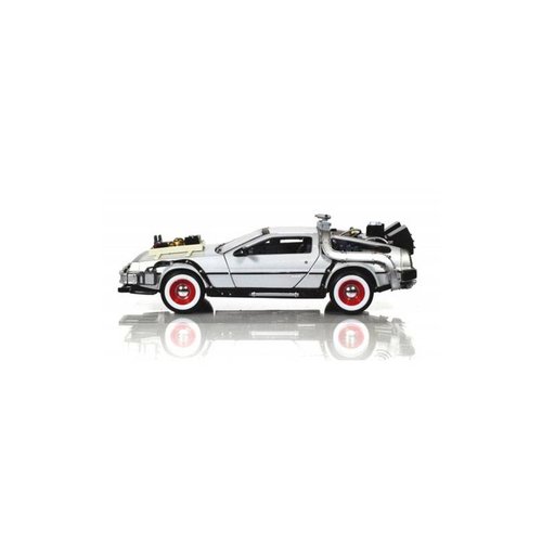 Miniatura Carro DeLorean Time Machine 'Back To The Future 3' 1:24 - Welly