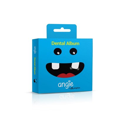 Porta-Dentes de Leite Álbum Dental - Angelus - Azul