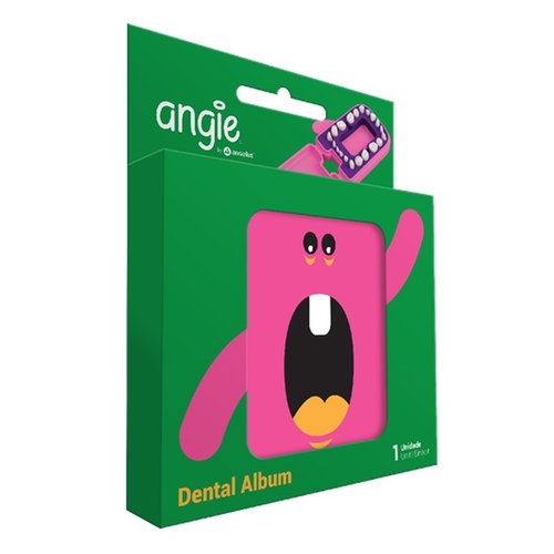 Porta-Dentes de Leite Dental Friends - Angelus - Rosa