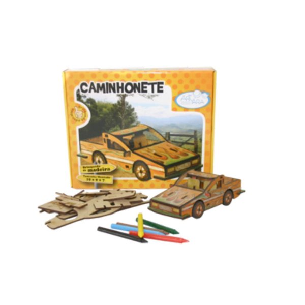 Quebra-Cabeça 3D Coleção S.O.S. Caminhonete - Artyara