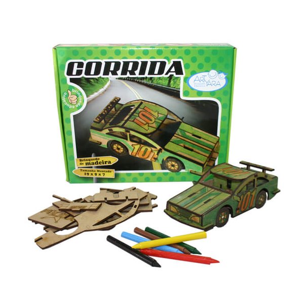 Quebra-Cabeça 3D Coleção S.O.S. Corrida - Artyara