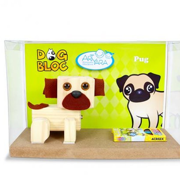 Dog Bloc Pinta Madeira Pug - Artyara