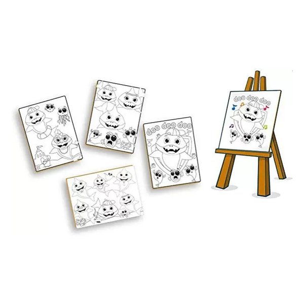 Kit de Pintura Club Shark - Brincadeira de Criança