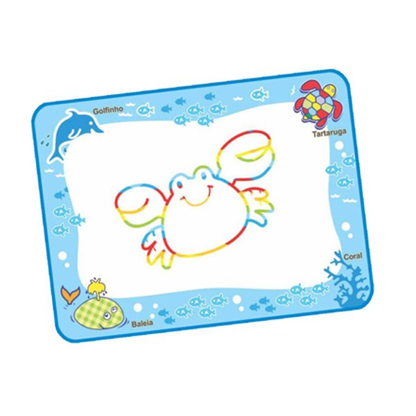 Brinquedo Lousa Aqua Magic - Braskit - Azul