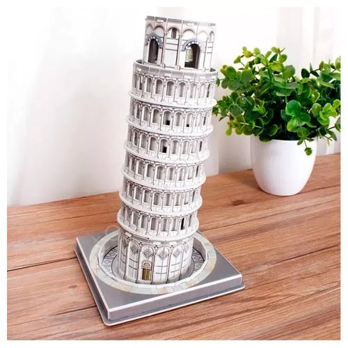 Quebra cabeça 3D Torre de Pisa 27 Peças - CubicFun