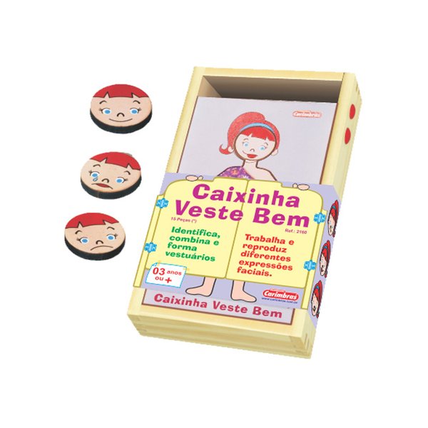 Caixinha Veste Bem - Carimbras