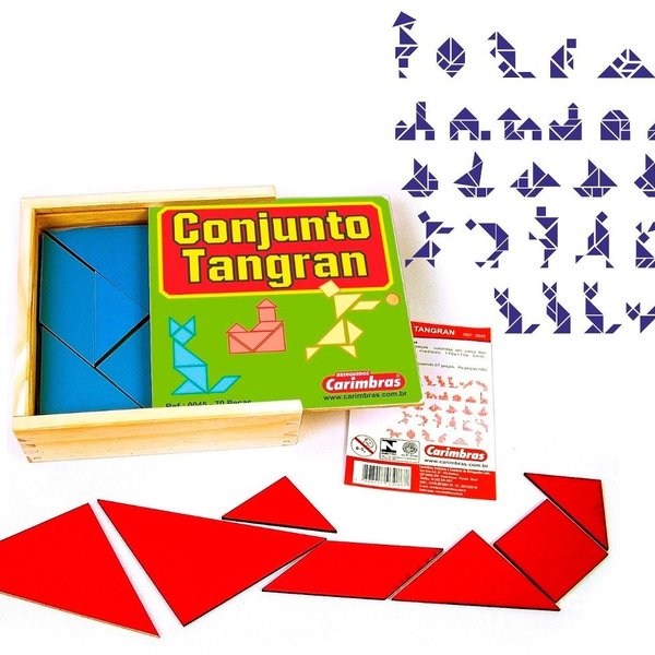 Conjunto De Tangran - Carimbras
