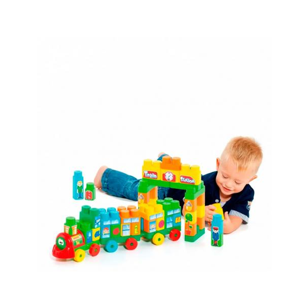 Trenzinho Didático Baby Land 70 Peças - Cardoso