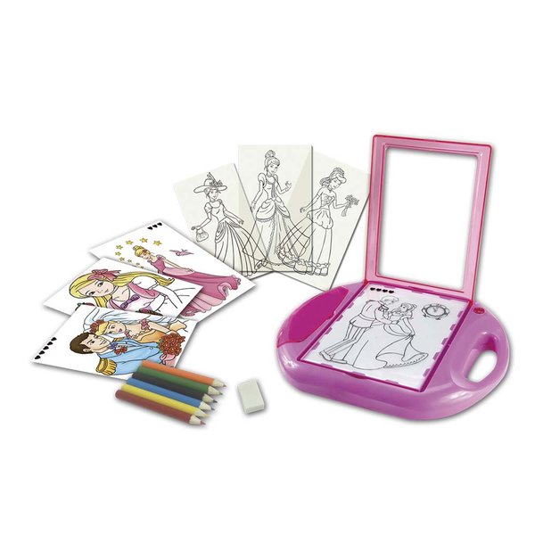 Quadro Desenho Mágico Princesas - DM Toys