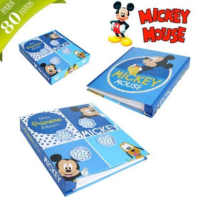 Álbum Baby Mickey 80 Fotos 10x15 - Etipel