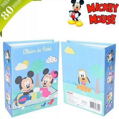 Álbum Baby Mickey e Minnie 80 Fotos 10x15 - Etipel