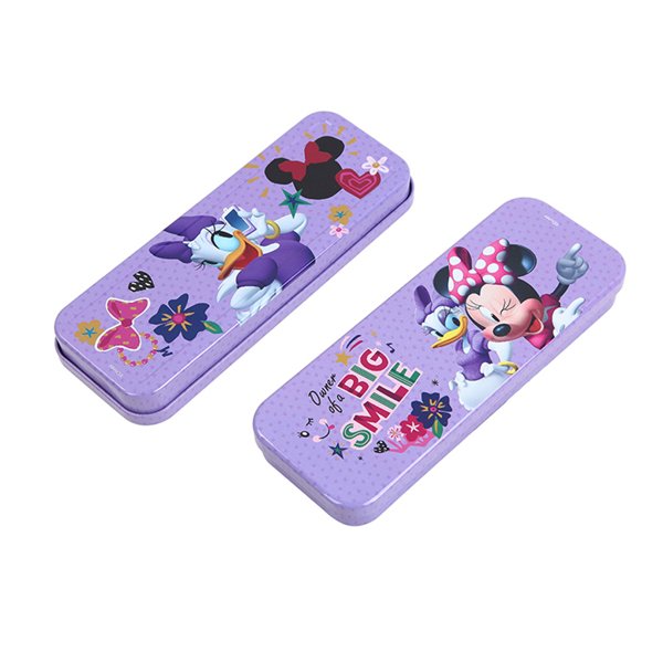 Estojo Lata Minnie Roxo - ETITOYS