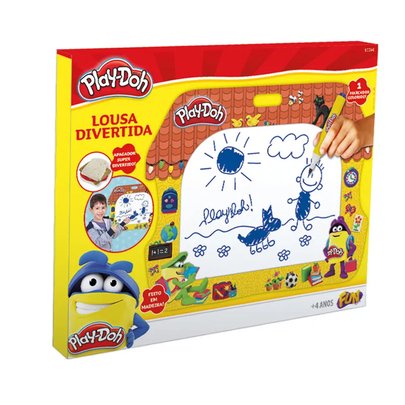 Kit de Artes Lousa Divertida Play-Doh - Fun