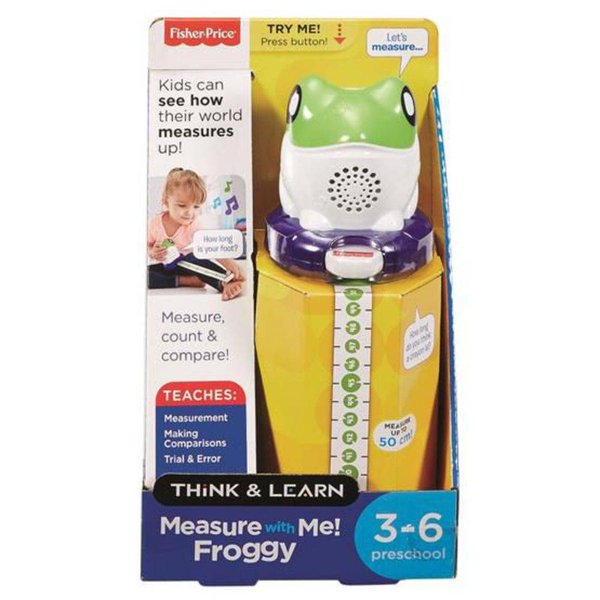Medindo Com O Sapinho Fita Métrica Infantil - Fisher-Price